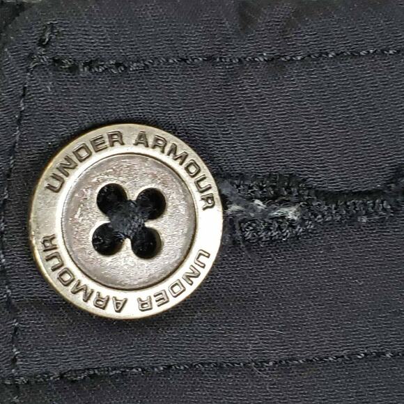 Under Armour Golf Pants Mens Size 32x30 Black Performance Straight Flat Front 32 - Picture 5 of 9